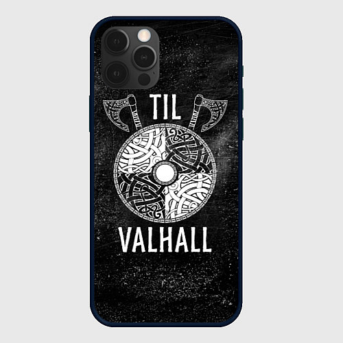 Чехол iPhone 12 Pro Till Valhall / 3D-Черный – фото 1