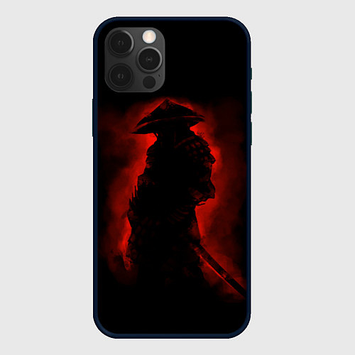 Чехол iPhone 12 Pro Samurai / 3D-Черный – фото 1