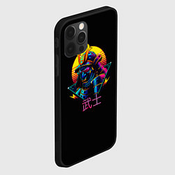 Чехол для iPhone 12 Pro Cyber Samurai, цвет: 3D-черный — фото 2