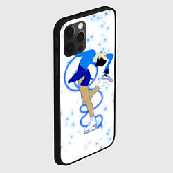 Чехол для iPhone 12 Pro Фигурное катание, цвет: 3D-черный — фото 2