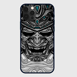 Чехол для iPhone 12 Pro Cyber Samurai, цвет: 3D-черный