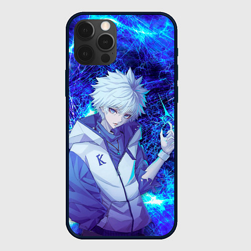 Чехол iPhone 12 Pro Киллуа Золдик / 3D-Черный – фото 1