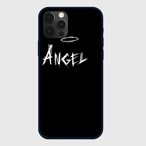 Чехол iPhone 12 Pro ANGEL / 3D-Черный – фото 1