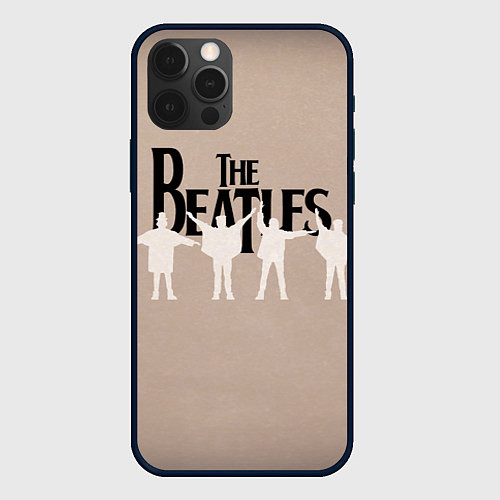 Чехол iPhone 12 Pro The Beatles / 3D-Черный – фото 1