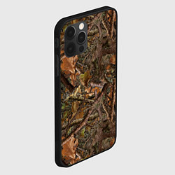 Чехол для iPhone 12 Pro Охотничий камуфляж, цвет: 3D-черный — фото 2