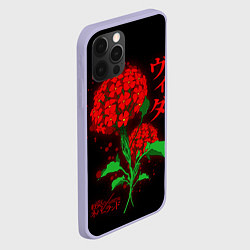 Чехол для iPhone 12 Pro Обещанный Неверленд, Вида, цвет: 3D-светло-сиреневый — фото 2
