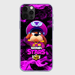 Чехол для iPhone 12 Pro ГЕНЕРАЛ ГАВС - Brawl Stars, цвет: 3D-светло-сиреневый