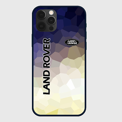 Чехол iPhone 12 Pro LAND ROVER / 3D-Черный – фото 1