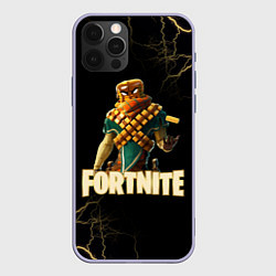 Чехол для iPhone 12 Pro Mancake Fortnite, цвет: 3D-светло-сиреневый