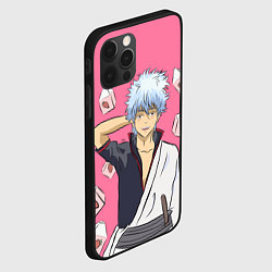 Чехол для iPhone 12 Pro Gintama Гинтама, цвет: 3D-черный — фото 2