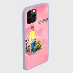 Чехол для iPhone 12 Pro Ваня Дмитриенко, цвет: 3D-светло-сиреневый — фото 2