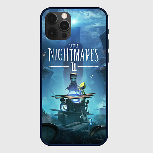 Чехол iPhone 12 Pro Little Nightmares 2 / 3D-Черный – фото 1