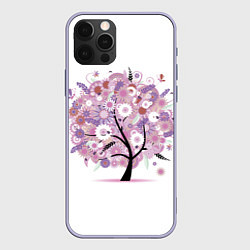 Чехол iPhone 12 Pro Цветочное Дерево