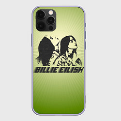 Чехол для iPhone 12 Pro Билли Айлиш, цвет: 3D-светло-сиреневый