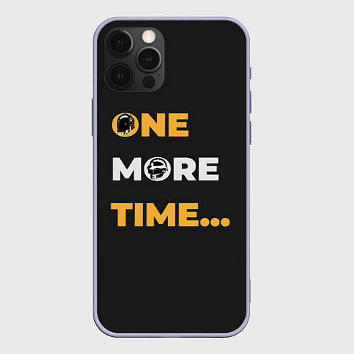 Чехол iPhone 12 Pro One More Time / 3D-Светло-сиреневый – фото 1