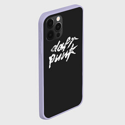 Чехол для iPhone 12 Pro Daft Punk, цвет: 3D-светло-сиреневый — фото 2