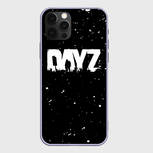 Чехол iPhone 12 Pro DAYZ ДЕЙЗИ / 3D-Светло-сиреневый – фото 1