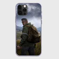 Чехол для iPhone 12 Pro DAYZ POSTER ДЕЙЗИ ПОСТЕР Z, цвет: 3D-светло-сиреневый