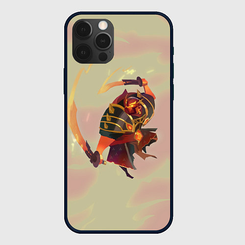 Чехол iPhone 12 Pro Ember Dota 2 / 3D-Черный – фото 1