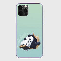Чехол iPhone 12 Pro Акварельные панды