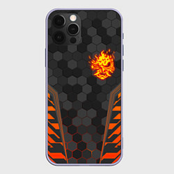 Чехол iPhone 12 Pro CYBERPUNK 2077 SAMURAI КИБЕР