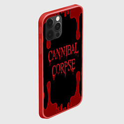 Чехол для iPhone 12 Pro Cannibal Corpse, цвет: 3D-красный — фото 2