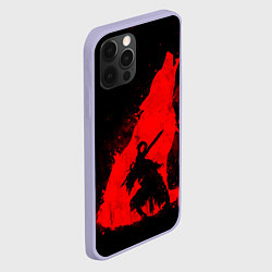 Чехол для iPhone 12 Pro DARK SOULS ТЁМНЫЕ ДУШИ, цвет: 3D-светло-сиреневый — фото 2