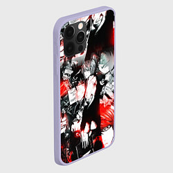 Чехол для iPhone 12 Pro ТЕТРАДЬ СМЕРТИ, цвет: 3D-светло-сиреневый — фото 2