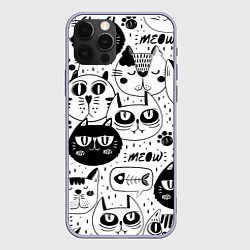 Чехол iPhone 12 Pro Кошки