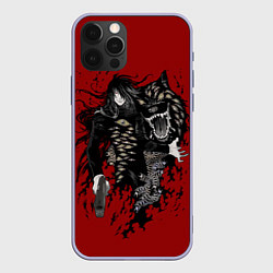 Чехол для iPhone 12 Pro Alucard, цвет: 3D-светло-сиреневый