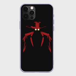 Чехол для iPhone 12 Pro Alucard, цвет: 3D-светло-сиреневый