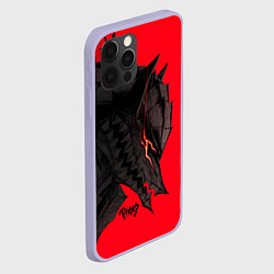 Чехол для iPhone 12 Pro BERSERK БЕРСЕРК, цвет: 3D-светло-сиреневый — фото 2