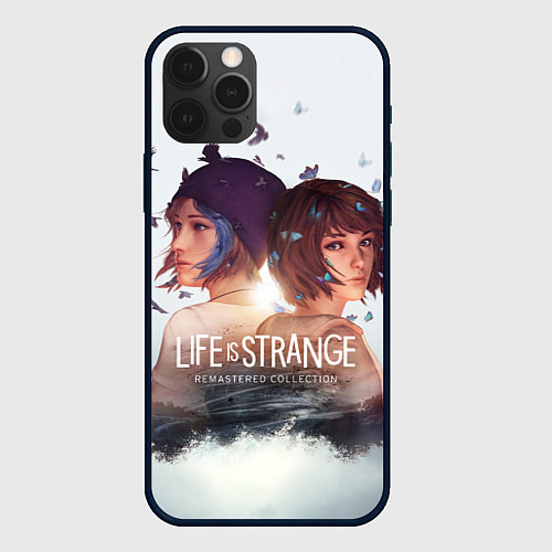 Чехол iPhone 12 Pro Life is strange Remaster / 3D-Черный – фото 1