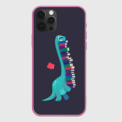 Чехол iPhone 12 Pro Book Dinosaur