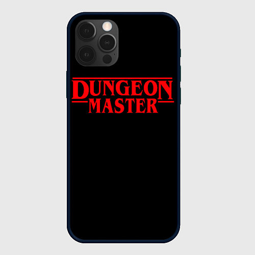 Чехол iPhone 12 Pro Stranger Dungeon Master / 3D-Черный – фото 1