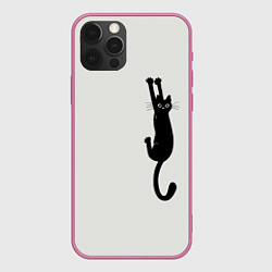 Чехол iPhone 12 Pro Испуганный кот