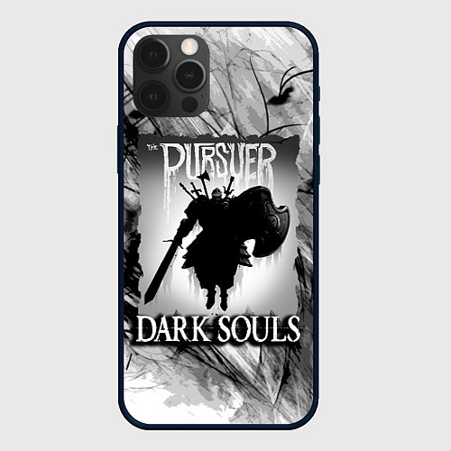 Чехол iPhone 12 Pro DARK SOULS ТЁМНЫЙ МИР / 3D-Черный – фото 1