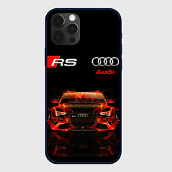 Чехол iPhone 12 Pro AUDI RS 5 FIRE АУДИ РС 5