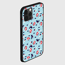 Чехол для iPhone 12 Pro Hockey Pattern, цвет: 3D-черный — фото 2