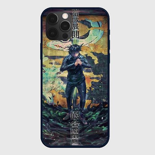 Чехол iPhone 12 Pro Anime art / 3D-Черный – фото 1