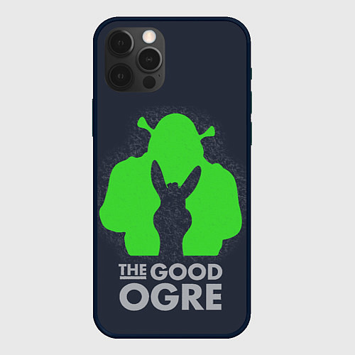 Чехол iPhone 12 Pro Shrek: Im good ogre / 3D-Черный – фото 1