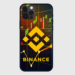 Чехол для iPhone 12 Pro BINANCE БИНАНС БАНАН, цвет: 3D-черный