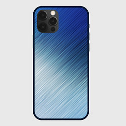 Чехол для iPhone 12 Pro Текстура Оттенки льда, цвет: 3D-черный