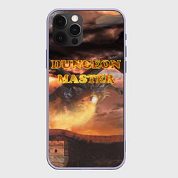 Чехол для iPhone 12 Pro Dungeon Master, цвет: 3D-светло-сиреневый