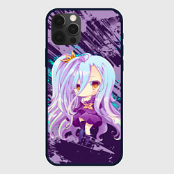 Чехол для iPhone 12 Pro Shiro art, цвет: 3D-черный