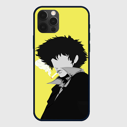 Чехол iPhone 12 Pro Cowboy Bebop Спайк Шпигель / 3D-Черный – фото 1