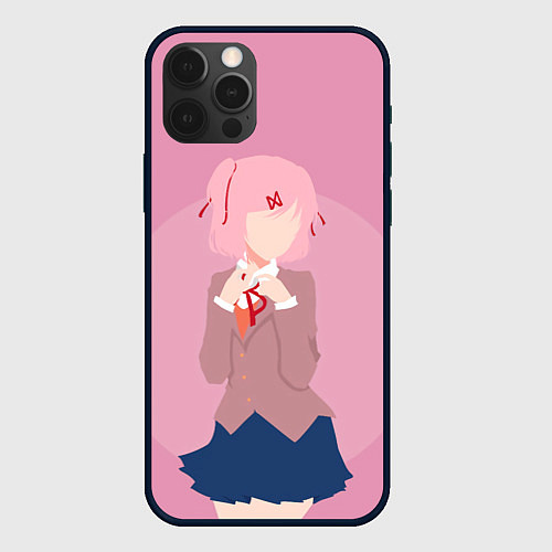 Чехол iPhone 12 Pro Natsuki Art / 3D-Черный – фото 1
