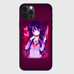 Чехол для iPhone 12 Pro Юри Yuri Юра, цвет: 3D-черный