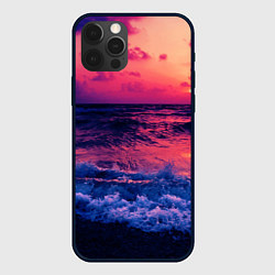 Чехол iPhone 12 Pro Закат на берегу