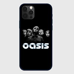 Чехол для iPhone 12 Pro OASIS, цвет: 3D-черный